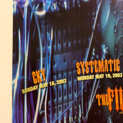 Metallica - 2003 Poster Rex Ray Fillmore Auditorium San Fran 1st Gig Posters