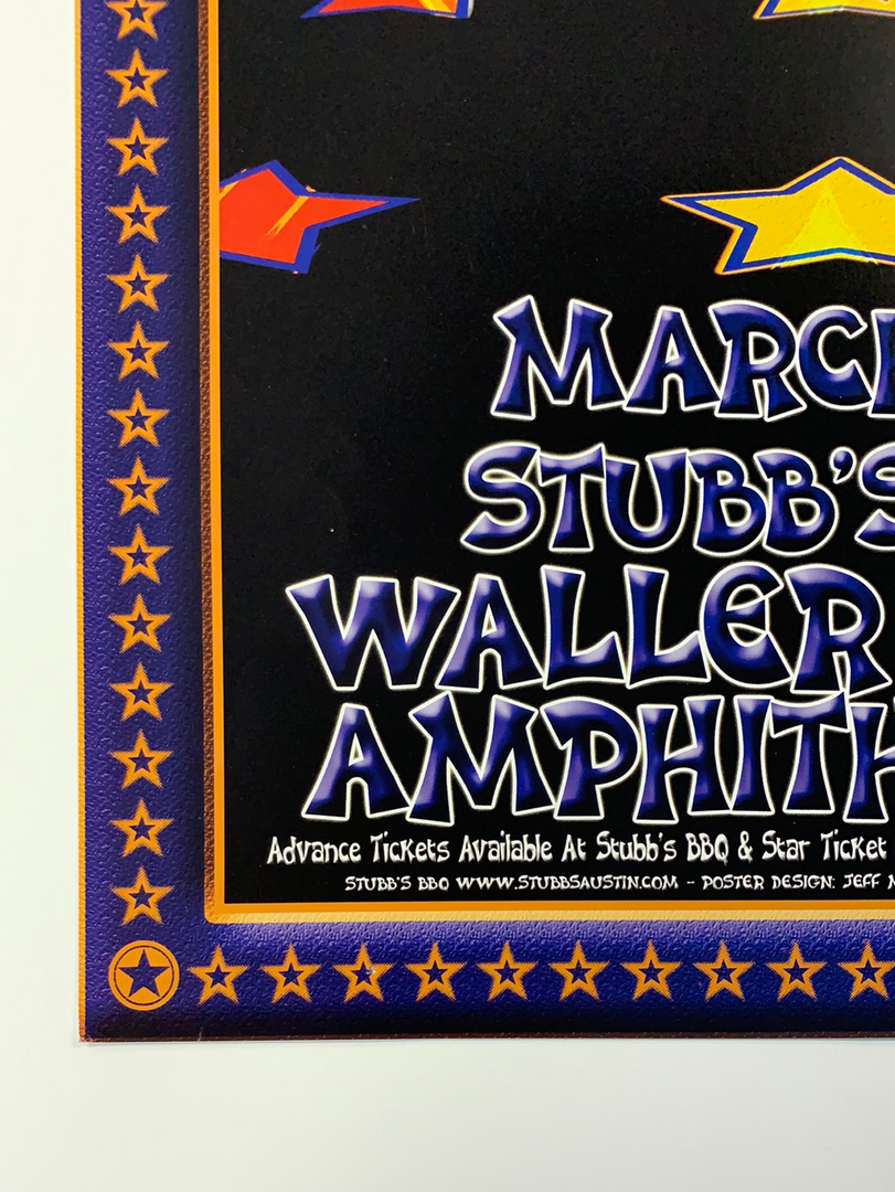 Gig Posters Robert Randolph - 2003 Jeff Miller Poster Austin, TX Stubb's BBQ 8 Gig Posters Robert Randolph - 2003 Jeff Miller Poster Austin, TX Stubb's BBQ