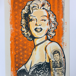 Lars Krause Art Prints Marilyn Monroe - 2015 Lars P Krause Poster Print Hollywood Icon Pin-Up's