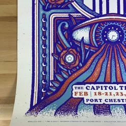 Half Hazzard Press Billy Strings - 2021 Half Hazard Poster Port Chester, NY