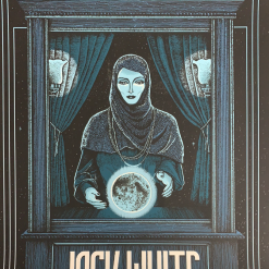 Jack White - 2018 Pat Hamou Poster Brighton, GBR BHR Tour S/N 10 Jack White - 2018 Pat Hamou Poster Brighton, GBR BHR Tour S/N