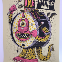 Dave Matthews Band - 2015 Methane Poster Des Moines, IA Wells Fargo Gig Posters