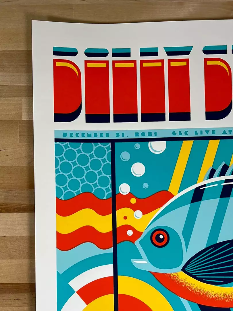 Billy Strings - 2021 Mike Tallman Poster Grand Rapids, MI 12/31 AP 5 Billy Strings - 2021 Mike Tallman Poster Grand Rapids, MI 12/31 AP