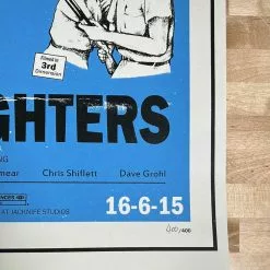 Foo Fighters - 2015 Sepr Poster St Gallen, CH Switzerland Gig Posters