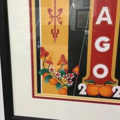 The Allman Brothers Band - 2002 Daniel Bretz Poster Chicago FRAMED 12 The Allman Brothers Band - 2002 Daniel Bretz Poster Chicago FRAMED