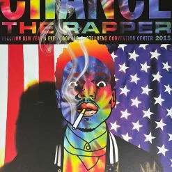 Gig Posters Chance The Rapper - 2015 Kii Arens Poster Rosemont, IL