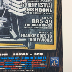 Ron Donovan MHP 89 Method Man Redman - 2000 Poster Maritime Hall San Fran 1st