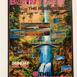 Echo And The Bunnymen - 2001 Forest Love Poster Fillmore Auditorium San Fran 1st Gig Posters