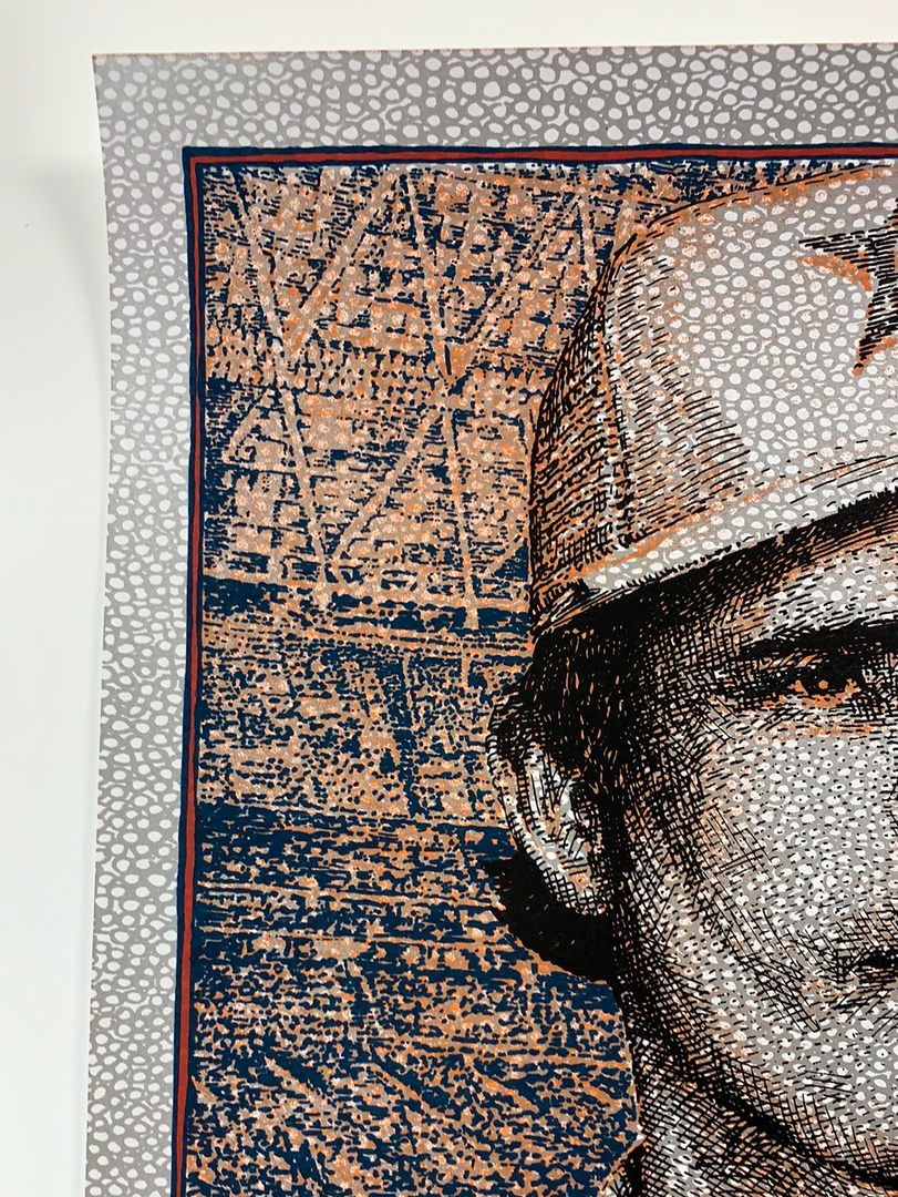 Nolan Ryan - 2015 David Welker Poster FugScreens Studios Variant 6 Nolan Ryan - 2015 David Welker Poster FugScreens Studios Variant
