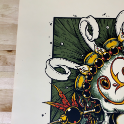 Art Prints Thai Skull - 2009/2010 Jeral Tidwell Poster Art Print 1st Edition 10 Art Prints Thai Skull - 2009/2010 Jeral Tidwell Poster Art Print 1st Edition