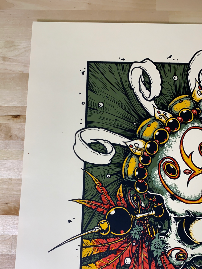 Art Prints Thai Skull - 2009/2010 Jeral Tidwell Poster Art Print 1st Edition 5 Art Prints Thai Skull - 2009/2010 Jeral Tidwell Poster Art Print 1st Edition