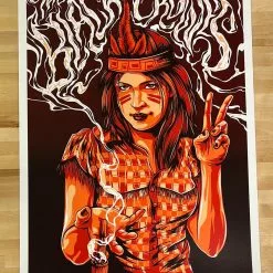 The Black Crowes - 2008 Ken Taylor Poster Birmingham, AL Gig Posters