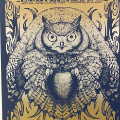 Gig Posters Yonder Mountain String Band - 2010 Michael Everett Blue Poster San Francisco, CA Fillmore