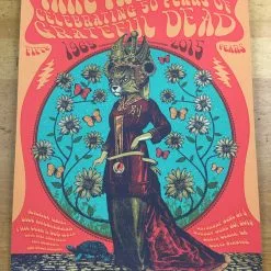 Grateful Dead/Fare Thee Well - 2015 Status Serigraph Poster Santa Clara, CA Levi