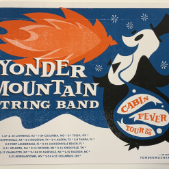 Decoder Ring Design Concern Yonder Mountain String Band - 2006 Decoder Ring Poster Cabin Fever Tour