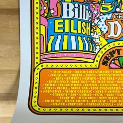 Life Is Beautiful Festival - 2021 Ames Brothers Poster Pearl Metallic Gig Posters