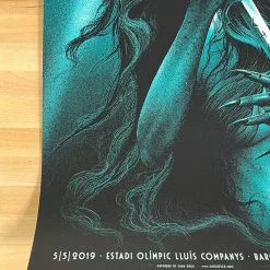 Metallica - 2019 Sara Deck Poster Barcelona, Spain Gig Posters