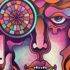 Gig Posters MGMT - 2017 Delicious Design League Poster Montreal, Canada Osheaga Music And Ar