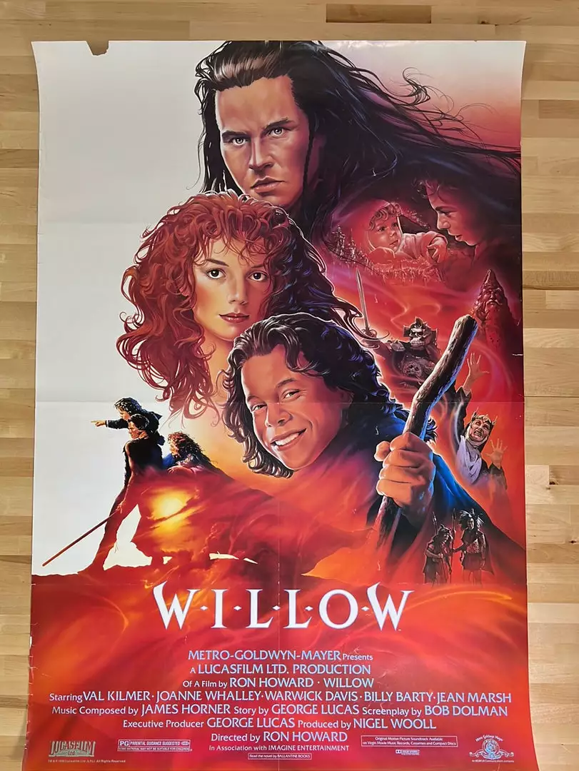 Sold Out Posters Willow - 1988 One Sheet Movie Poster Original Vintage 27x40 4 Sold Out Posters Willow - 1988 One Sheet Movie Poster Original Vintage 27x40