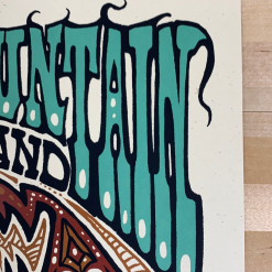 Yonder Mountain String Band - 2011 Jeff Wood Poster Red Rocks Morrison, CO