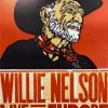 Willie Nelson - 2010 Hatch Show Print 6/13 Poster Kobenhavn, Danmark Gig Posters