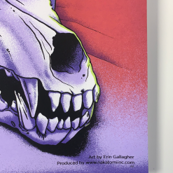 Metallica - 2019 Erin Gallagher Poster Amsterdam, NED World Wired Tour