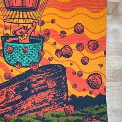 Colorado Dead & Company - 2021 Status Serigraph Poster Red Rocks Morrison, CO 12 Colorado Dead & Company - 2021 Status Serigraph Poster Red Rocks Morrison, CO