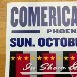 Bob Dylan - 2016 Geoff Gans Poster Phoenix, AZ Comerica Theatre Gig Posters