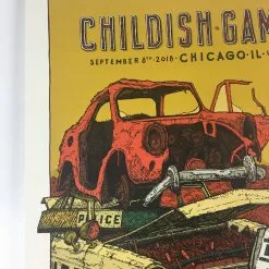Childish Gambino - 2018 Landland Poster Chicago, IL United Center