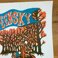 Camp Greensky - 2019 Jim Pollock Poster Wellston, MI Music Festival Gig Posters