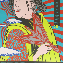 Eric Clapton - 2011 John Van Hamersveld Poster Japan Tour Steve Winwood Gig Posters