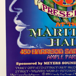 FD/ID 5 Etta James - 1996 Lee Conklin Poster Maritime Hall San Fran 1st Gig Posters