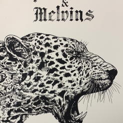Gig Posters Napalm Death & Melvins - 2016 Fugscreens Studios Poster Omaha, NE 4/25