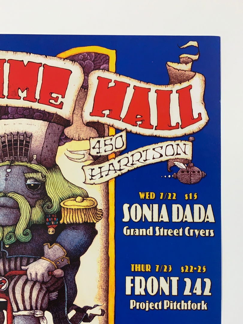 Dave Huckins MHP 48 July - 1998 Poster Maritime Hall San Fran 1st Gig Posters 6 Dave Huckins MHP 48 July - 1998 Poster Maritime Hall San Fran 1st Gig Posters