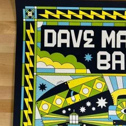 Dave Matthews Band - 2021 The Half And Half Poster Milwaukee, WI AP Gig Posters