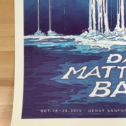 Gig Posters Dave Matthews Band - 2019 Matt Fleming Poster Sioux, SD
