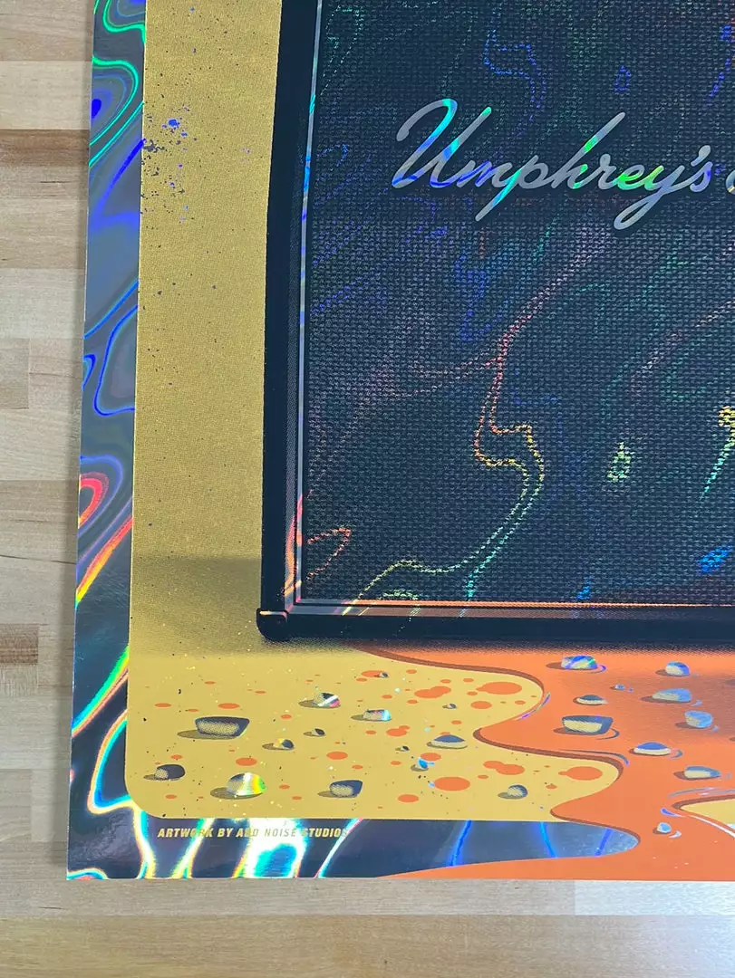 Foil Posters Umphrey's McGee - 2021 Mike Tallman Poster Port Chester, NY FOIL 8 Foil Posters Umphrey's McGee - 2021 Mike Tallman Poster Port Chester, NY FOIL