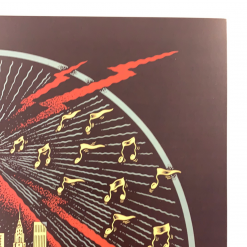 Sold Out Posters Trey Anastasio - 2020 Your Cinema Poster New York, NY The Beacon Jams Crimson Red