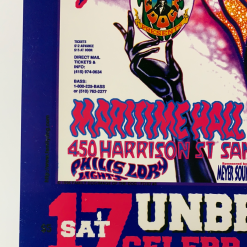 Jim Phillips FD/ID 8 Pele Juju - 1996 Poster Maritime Hall San Fran 1st