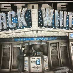 Jack White - 2018 Matthew Jacobson Poster Detroit, MI Little Ceasars Arena