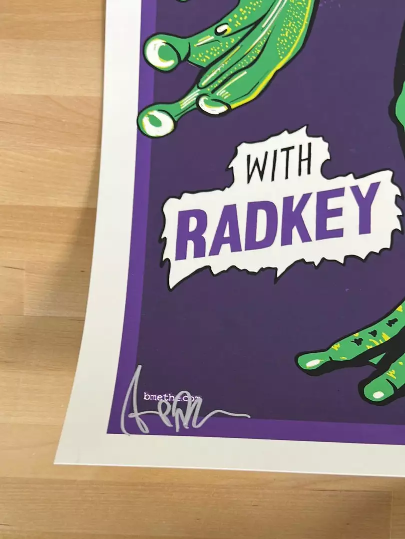 Foo Fighters - 2021 Brian Methe Poster Cincinnati, OH Gig Posters 8 Foo Fighters - 2021 Brian Methe Poster Cincinnati, OH Gig Posters