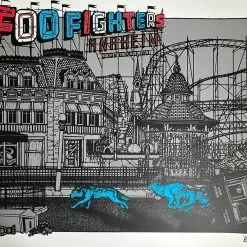 Foo Fighters - 2015 Ames Brothers Bros. Poster Anaheim, CA Gig Posters