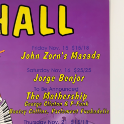 MHP 24 Maritime Hall - 1996 Amanda Connor Poster November San Fran 1st Gig Posters