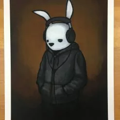Headphones - Luke Chueh Poster, Limited Edition Art Print S/n