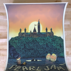 Railey Bace Prints Pearl Jam - 2020 Bailey Race Poster Ottawa, Canada