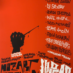 Ropke, J Mozart Requiem - 2014 J Roepke Poster Austin, TX French Legation