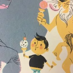 I Scream, We Scream - 2015 Anne Benjamin Poster Art Print Art Prints