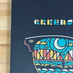 Greensky Bluegrass - 2022 DKNG Poster Louisville, KY Waterfront