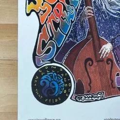 Yonder Mountain String Band - 2007 Robert Marx Poster The Fillmore Denver, CO 12/29 Colorado