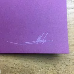 Neurosis - 2007 Aaron Horkey Poster Fall Tour 06 Burlesque Purple Variant